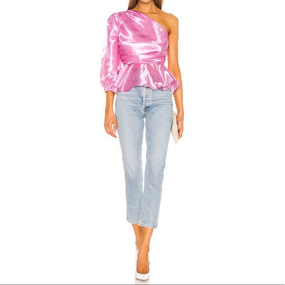 Majorelle Nico Blouse One Shoulder Revolve Top NWT - Picture 4 of 4